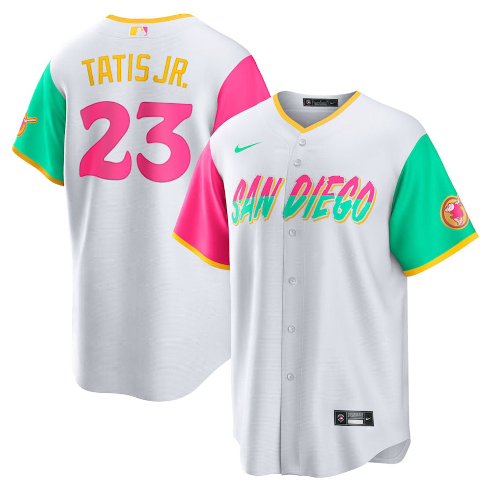 Men's San Diego Padres Fernando Tatis Jr. City Connect Replica Jersey - White